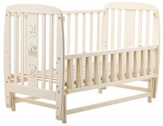 Ліжко Babyroom Друзі DDMYO-2 маятник, відкидний бік слонова кістка
